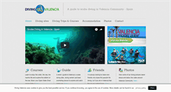 Desktop Screenshot of divingvalencia.com