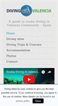 Mobile Screenshot of divingvalencia.com